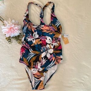 Floral One Piece Swimsuit